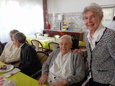 Sr Marie Josée et Sr Anne Marie