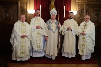 Deux ordinations sacerdotales et une ordination diaconale lors de la Solennité de la Consolatrice des Affligés